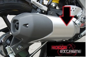 Cubierta Silenciador Escape Yamaha Fz16