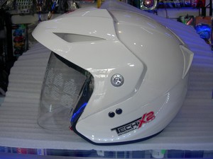 Casco 3/4 Blanco Brillante !! DOT