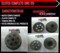 Clutch Completo Yamaha Bws 125
