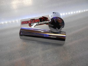 Puños Cromados Choper 1 Pulg. 100% Aluminio