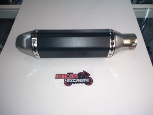 Escape Ex3 Aluminio Negro Cx Racing Scooter Motocicleta