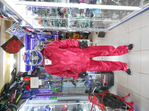 Impermeable 2 pzas DAZON Color Rojo