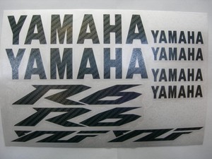 Calcomanias Para Motocicleta Modelo Yamaha R6