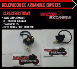 Relevador De Arranque Yamaha Bws 125