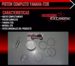 Piston Completo Yamaha Fz 16 Medida Std