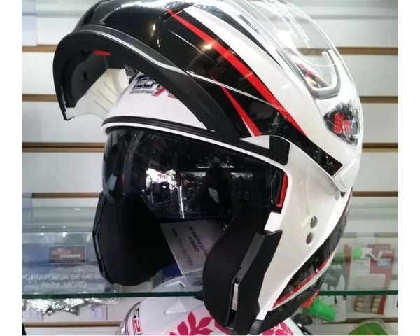 Casco italika abatible deals