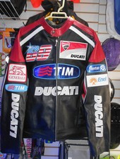 Chamarra 100% Piel para Motociclista !! Talla L