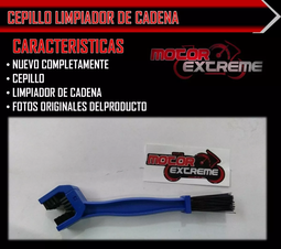 Cepillo Limpiador De Cadena Para Motocicleta