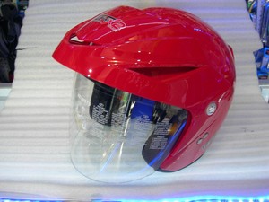 Casco 3/4 Rojo Brillante !! Certificado DOT
