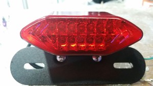 Calavera ATV  Leds Roja