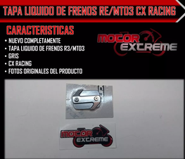 Tapa Liquido De Frenos R3/mt03 Cx Racing