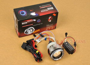 Proyector con Lupa para Moto con Bixenon