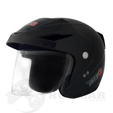 Casco 3/4 Negro Mate !! Certificado DOT