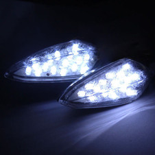 Direccionales de Led para Motos !! Blancas