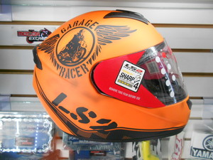 Casco Integral LS2 Rookie Naranja Mate talla XL