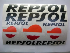 Calcomanias Para Motocicleta Modelo Repsol