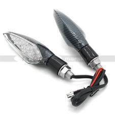 DIRECCIONALES DE LED PARA MOTO !! AZUL