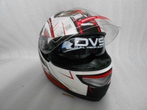 Casco Roda Integral Rojo Mate C/lente Interno
