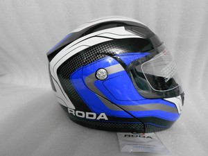 Casco Roda Abatible Deliver Color Azul